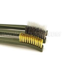 IPSCStore Double End Cleaning Brush Set 3 in 1