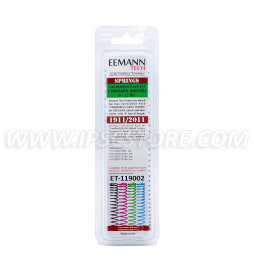Eemann Tech Recoil Springs Calibration Pack STANDARD CLASSIC MINOR for 1911/2011