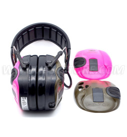 3M™ PELTOR™ SportTac™ Hearing Protection Pink/Green MT16H210F478RE