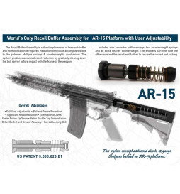 DPM RBA/AR-15 5.56 Recoil Buffer Assembly for AR15 platform