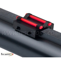 Toni System TR8 Hunting Rear Sight C Profile 1,5mm Red & 8,1mm height