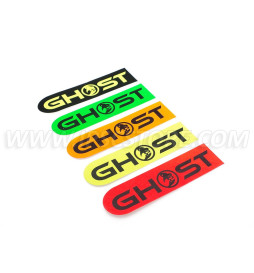 Ghost Logo Oval Sticker