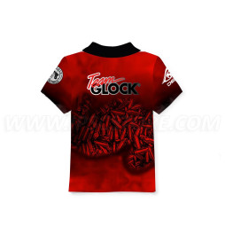 DED Children's Team Glock T-Shirt Red