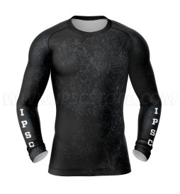 DED Women's  Competition Long Sleeve Compression T-shirt Dark