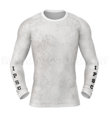 DED Women's Competition Long Sleeve Compression T-shirt White
