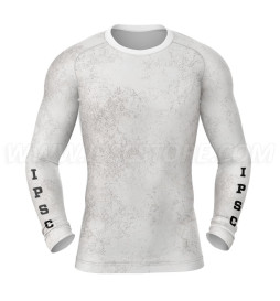 DED Competition Long Sleeve Compression T-shirt White