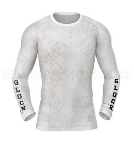 DED GLOCK Competition Long Sleeve Compression T-shirt White