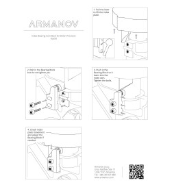 Armanov IBXL650 Index Bearing Cam Block for Dillon XL650