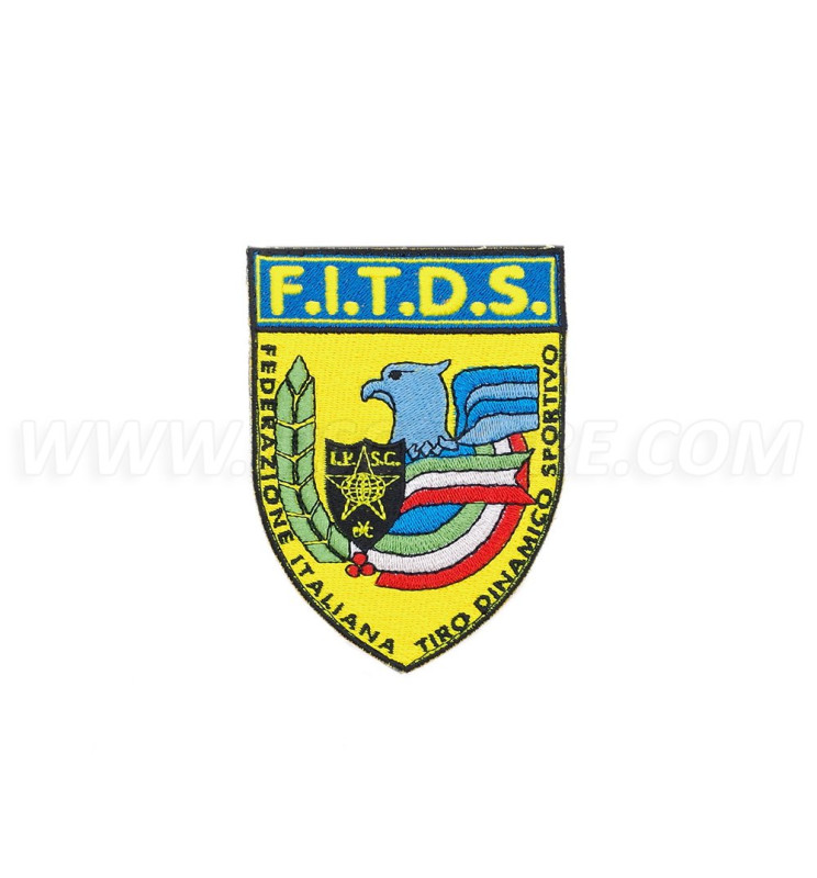 FITDS IPSC Italy Velcro Patch, Hook-and-Loop