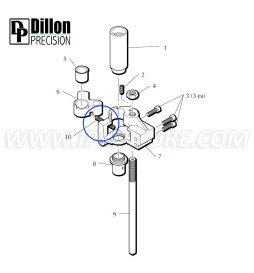 Eemann Tech Casefeed Arm Return Spring 13936 for Dillon XL650/XL750