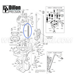 Eemann Tech Toolhead Spring 10,5" 12570 for Dillon RL1050