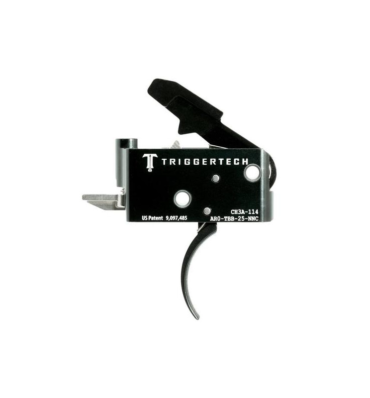 TriggerTech AR15 Adaptable Curved Black