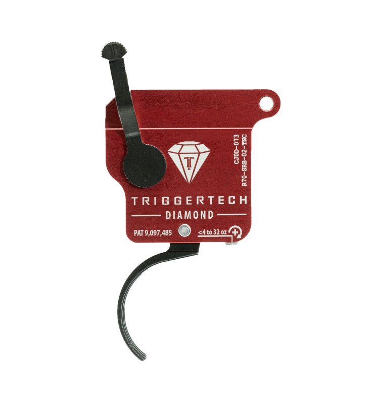 TriggerTech Rem700 Diamond Curved Black