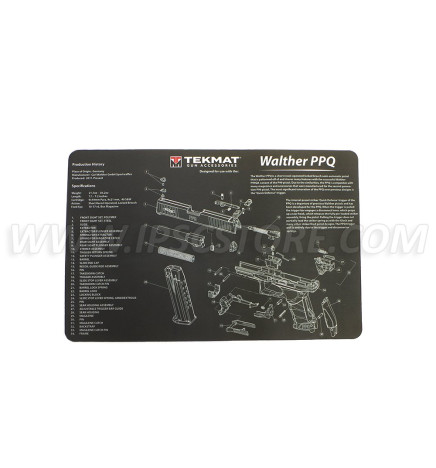Tekmat Walther PPQ Gun Cleaning Mat