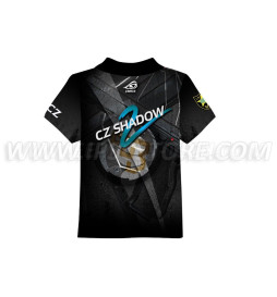 DED Children's CZ Shadow 2 Black T-Shirt