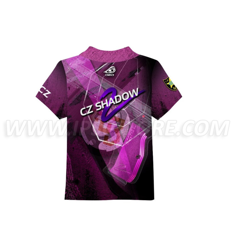 DED Children's CZ Shadow 2 Purple T-Shirt