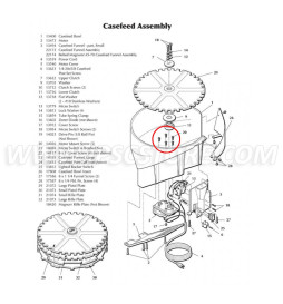 Dillon 14026 Motor Mount Screw for Dillon XL750