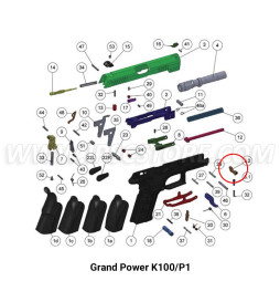 Grand Power Slide Lock for K100
