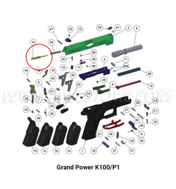 Grand Power Firing Pin for K22