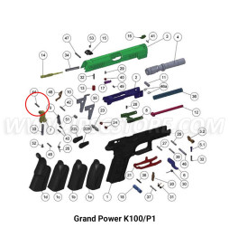 Grand Power Hammer Pin for K100