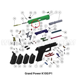 Grand Power Extractor Pin Spring for K100