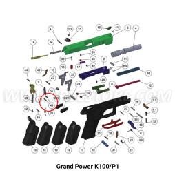 Grand Power Hammer Catch Pin for K100