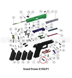 Grand Power Magazine Release for K100