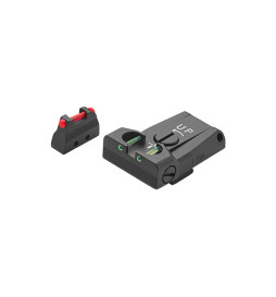 LPA TTF98BE Sight Set for Beretta 92, 96, 98, M9A1 with Fiber Optic