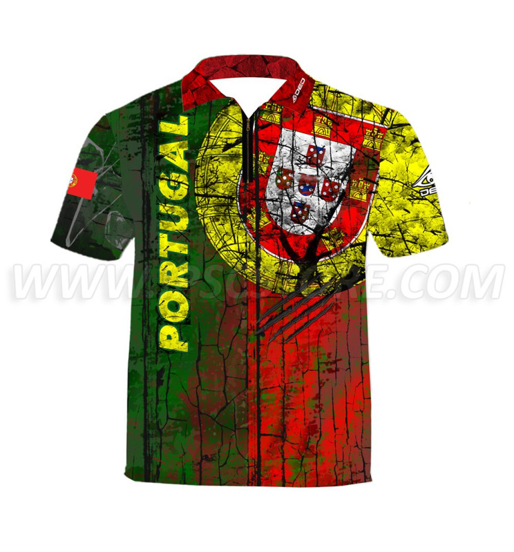DED Portugal Theme Casual T-Shirt