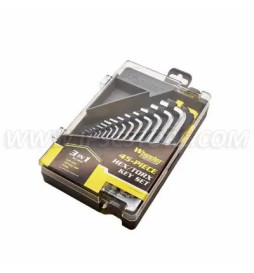 Wheeler 1081959 45 Piece SAE/Metric Hex and Torx Key Set