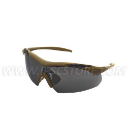 Wiley X 3511 VAPOR 2.5 Grey/Clear Tan Frame