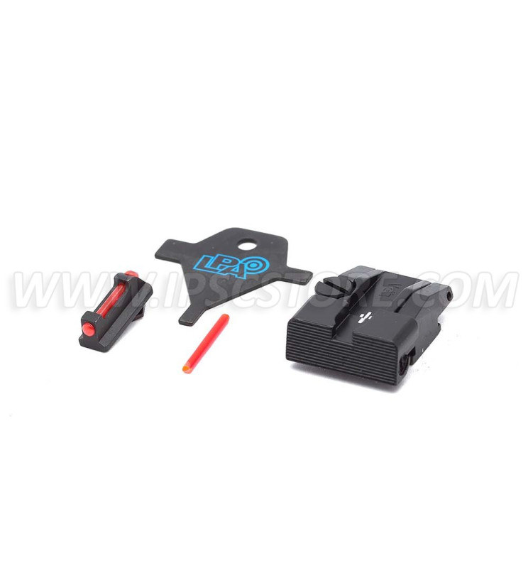 LPA SPS15WA6F Adjustable Sight Set for Walther P99, PPQ, PPQM2 (No calibro 22) LPA SPS15WA6F Adjustable Sight Set for Walther P99, PPQ, PPQM2 (No calibro 22)