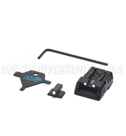 LPA SPS09KI30 Adjustable Sight Set for Kimber 1911