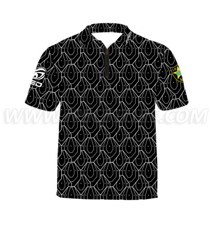 (Draft)DED Black IPSC Target T-Shirt