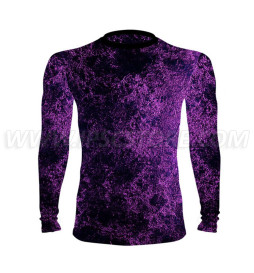 DED Competition Long Sleeve Compression T-Shirt - Purple