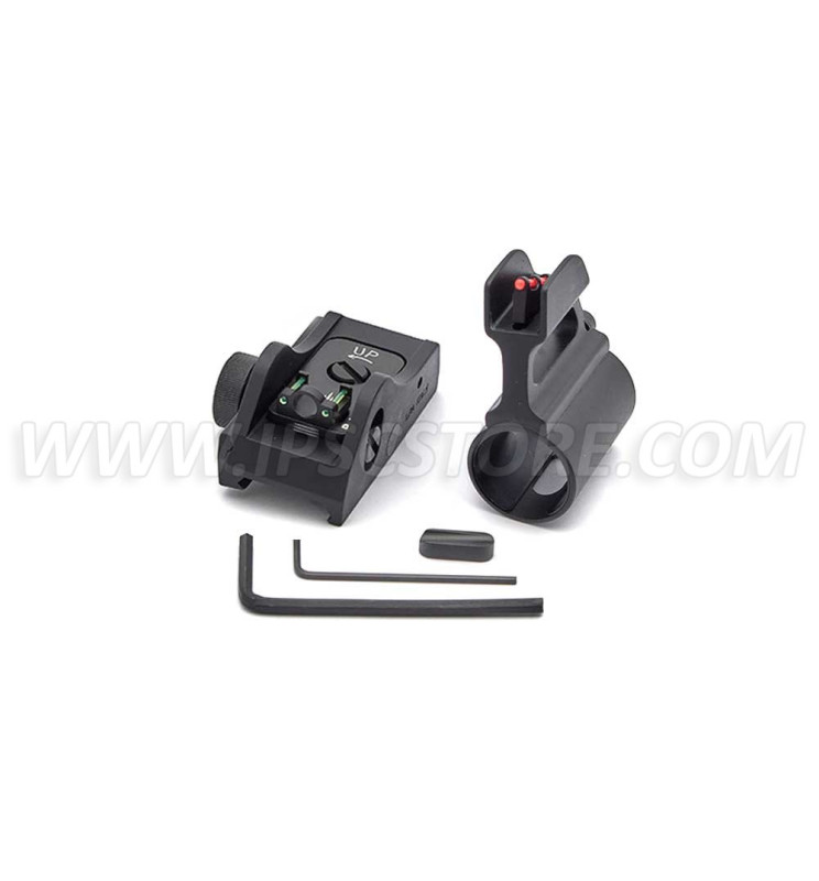 LPA SHT03W Adjustable Sight Set for BAR11W+D5+SG6+M1F+Blister ( Fiber optic ) LPA SHT03W Adjustable Sight Set for BAR11W+D5+SG6+M1F+Blister ( Fiber optic )