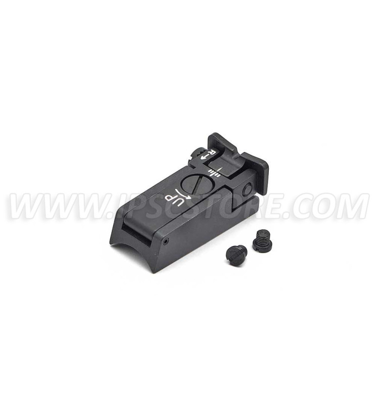 LPA BAR08 for Adjustable rear sight in windage and elevation by click screws