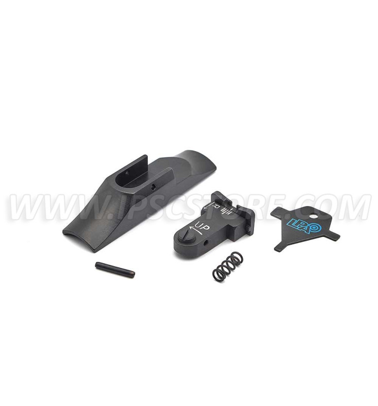 LPA BAR10 for Adjustable rear sight in windage and elevation by click screws LPA BAR10 for Adjustable rear sight in windage and elevation by click screws