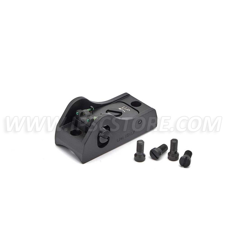 LPA BAR11RD5 Shotgun Adjustable Rear Sight with Fiber Optic LPA BAR11RD5 Shotgun Adjustable Rear Sight with Fiber Optic