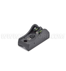 LPA BAR11RD5 Shotgun Adjustable Rear Sight with Fiber Optic