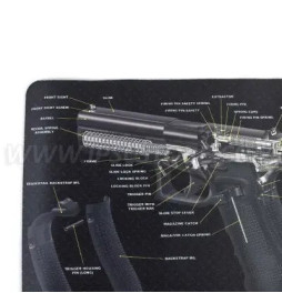 Tekmat Glock Cut Away Gun Cleaning Mat