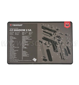 Tekmat CZ Shadow 2 SA Gun Cleaning Mat