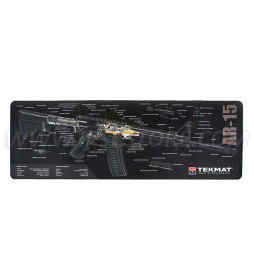 Tekmat AR 15 Cut Away Gun Cleaning Mat