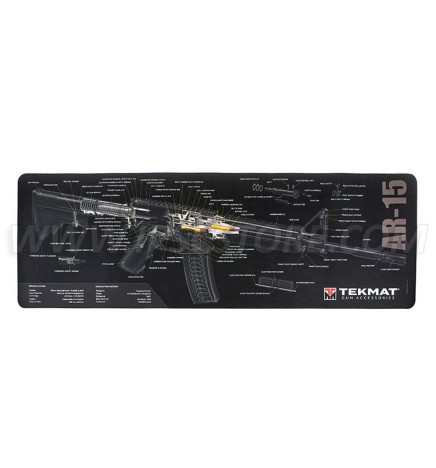 Tekmat AR 15 Cut Away Gun Cleaning Mat