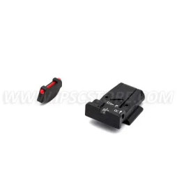 LPA SPR85RU7F Adjustable Sight Set for Ruger P85, P89