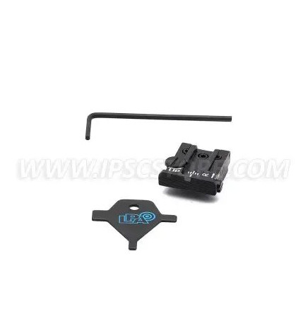 LPA TPU22RG07 Adjustable Rear Sight for Ruger Cal22 (MKII)