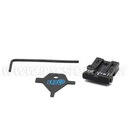 LPA TPU60BS07 Adjustable Rear Sight for Browning HP Sport