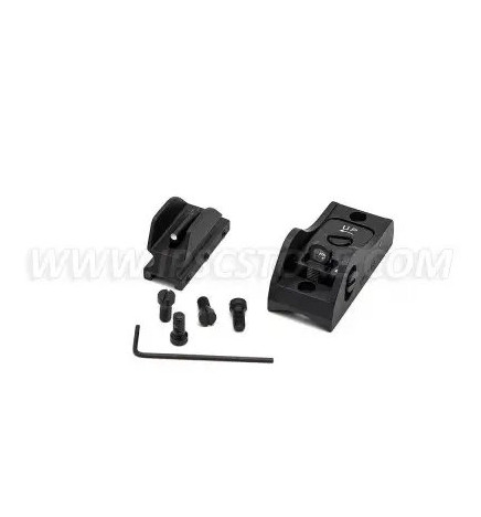 LPA SHB01R Adjustable Sight Set for BAR11R+D4 + SG7+M1B + Blister