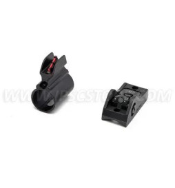 LPA SHT03R Adjustable Sight Set for BAR11R+D5 + SG3+M1F + Blister ( Fiber optic )