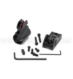 LPA SHT03R Adjustable Sight Set for BAR11R+D5 + SG3+M1F + Blister ( Fiber optic )